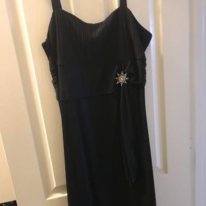 Black formal dress